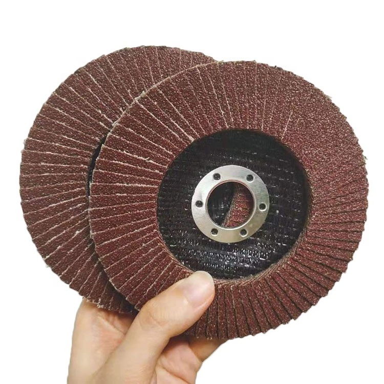 High Quality Polishing Wheel 4.5 Inch Aluminum Oxide  Flap Disc Abrasive Tools for Stainless Steel and car