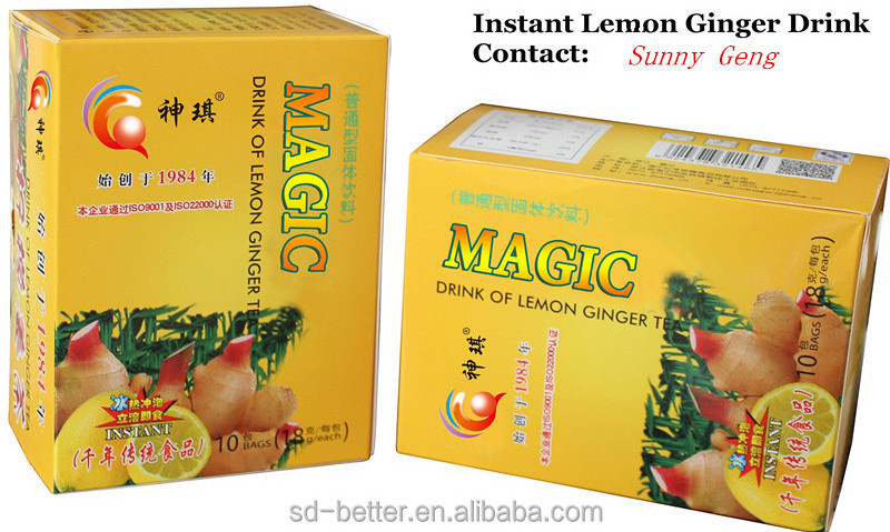 Instant Honeyed Ginger Drink, Ginger Tea drink supplier