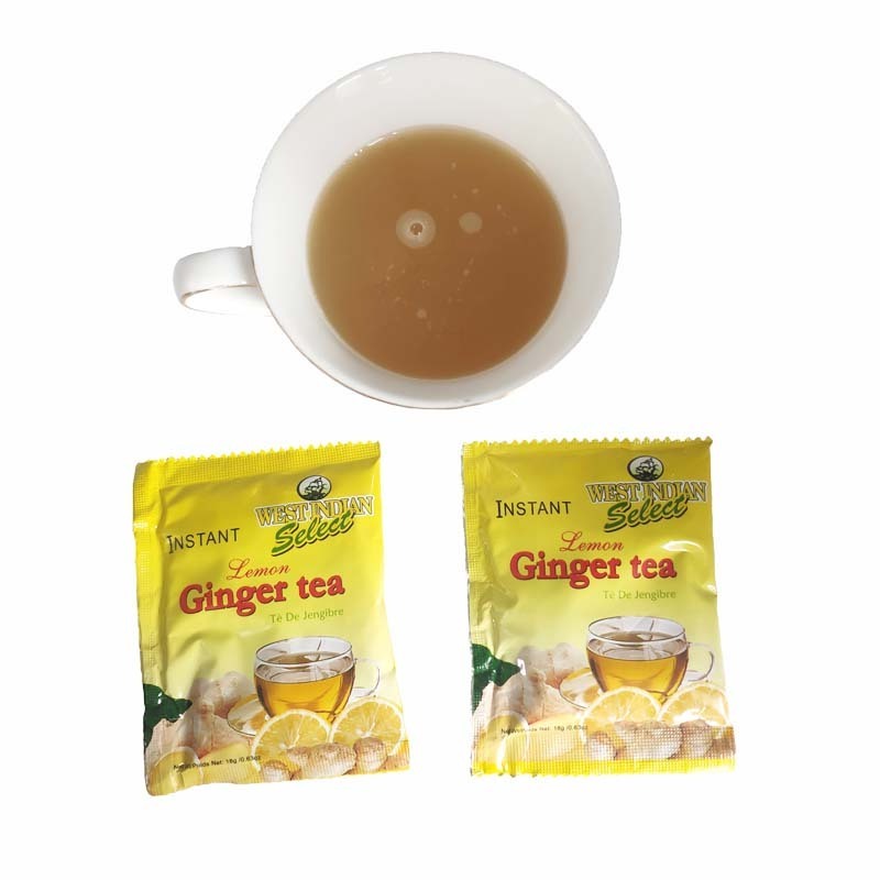 Lemon Ginger Herbal Tea bags  Supports Healthy Digestion Lemon Ginger Tea