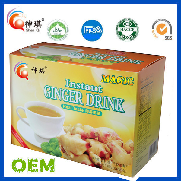 Hot Sale Instant Honey Ginger Tea, Best Herbal Slimming Tea, Instant Ginger Tea