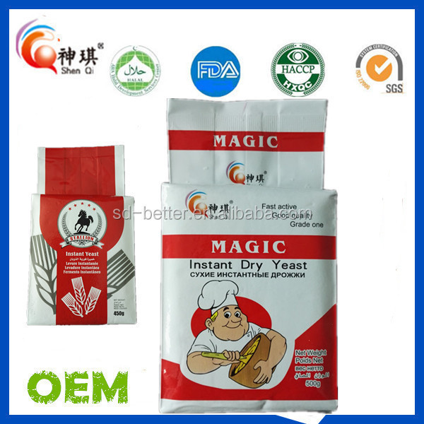 Hot Sale Halal magic Instant Dry Yeast, Bakery Yeast