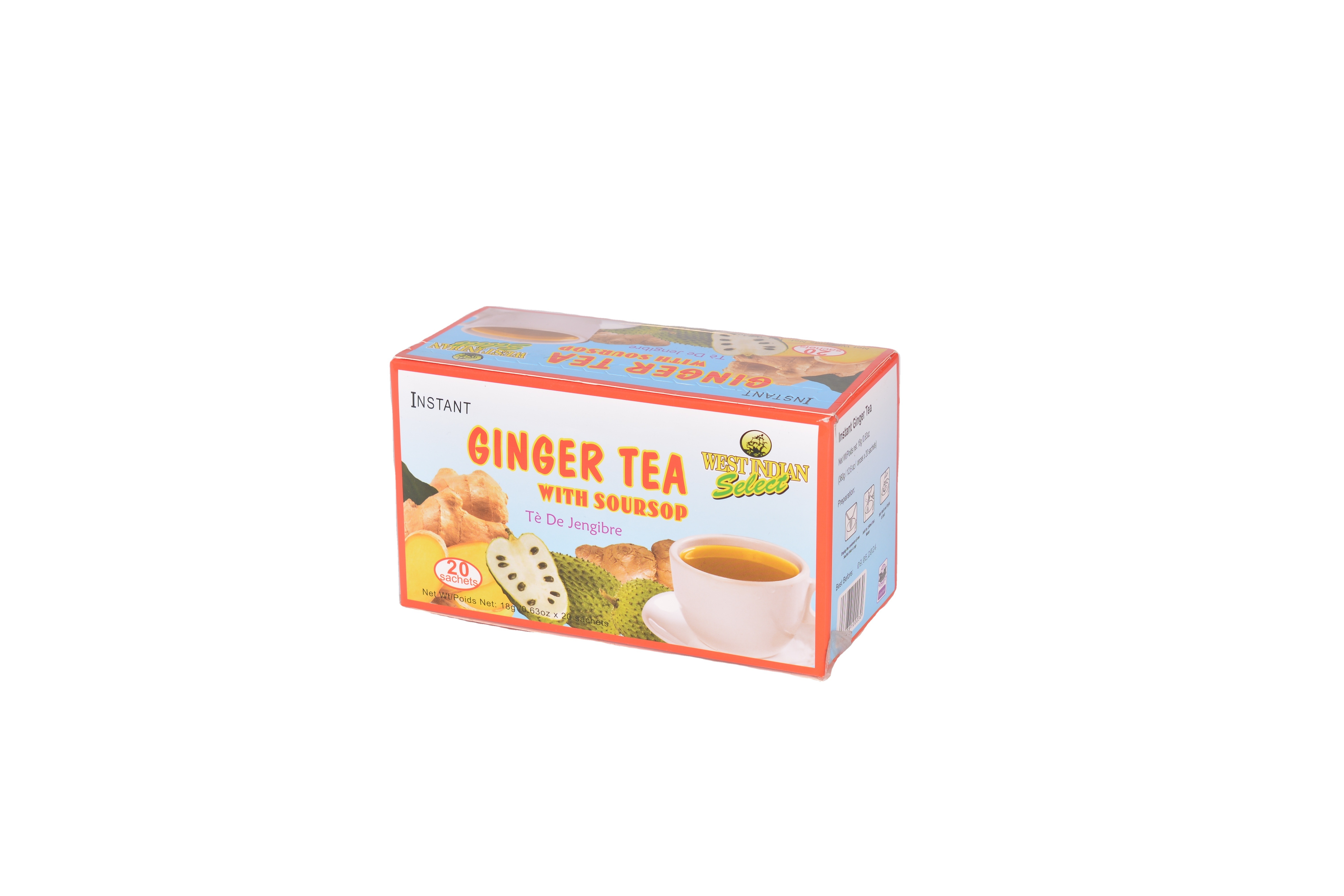 18g  Different Flavours Food grade Honey Lemon mint turmeric moringa Ginger Powder Tea