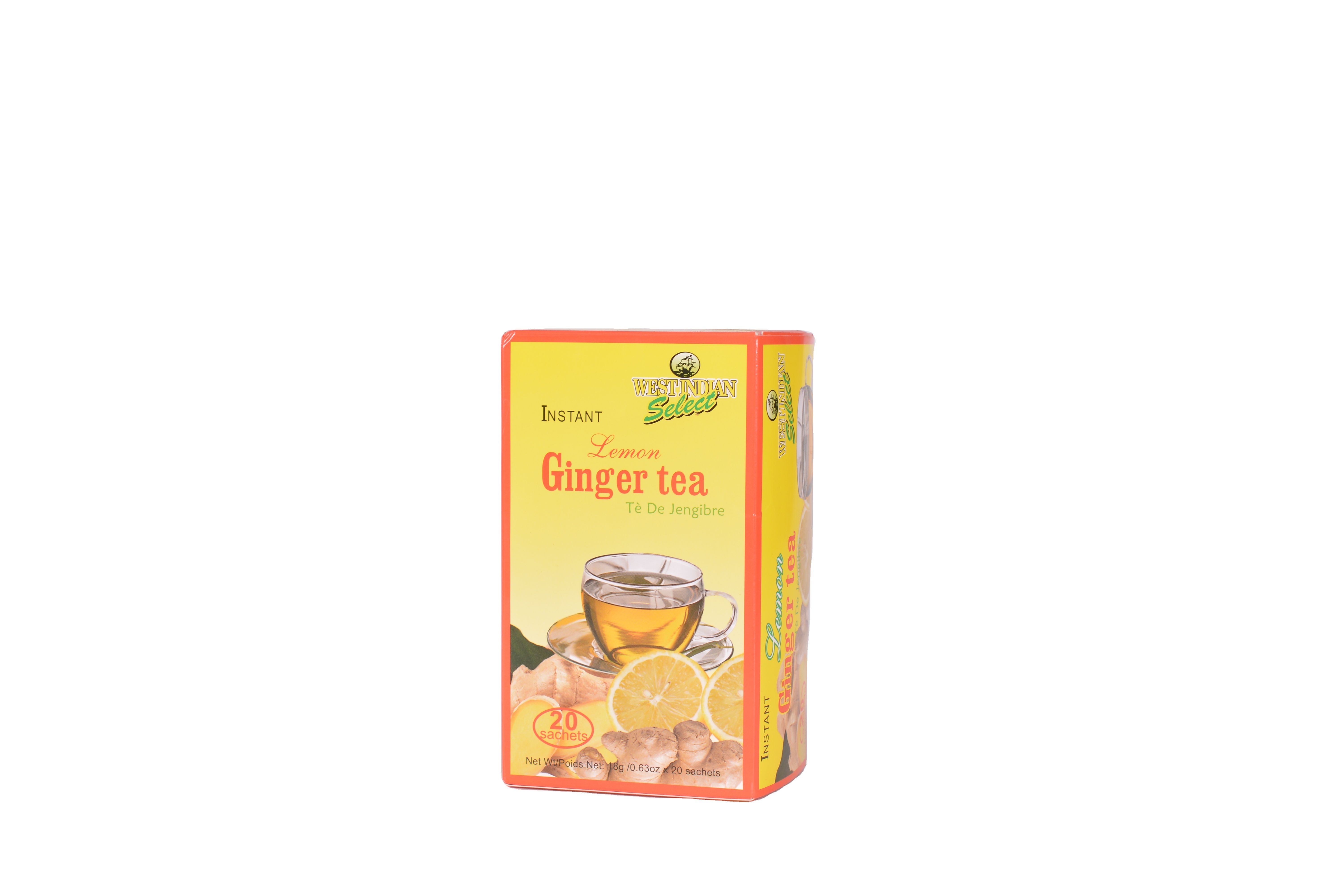 Wholesale price bulk pack Instant lemon Ginger Tea Ginger Crystal Tea in Private Labels with honey with moringa China supplier