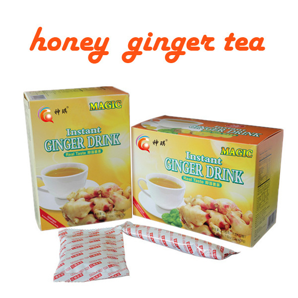 Hot Sale Instant Honey Ginger Tea, Best Herbal Slimming Tea, Instant Ginger Tea