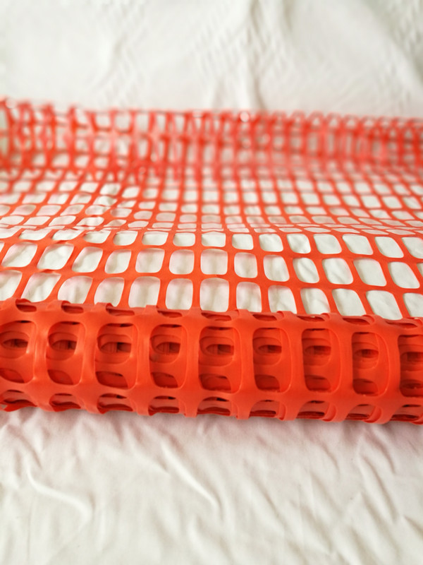 Green / Orange Durable Plastic Safety Snow Fence for Fencing