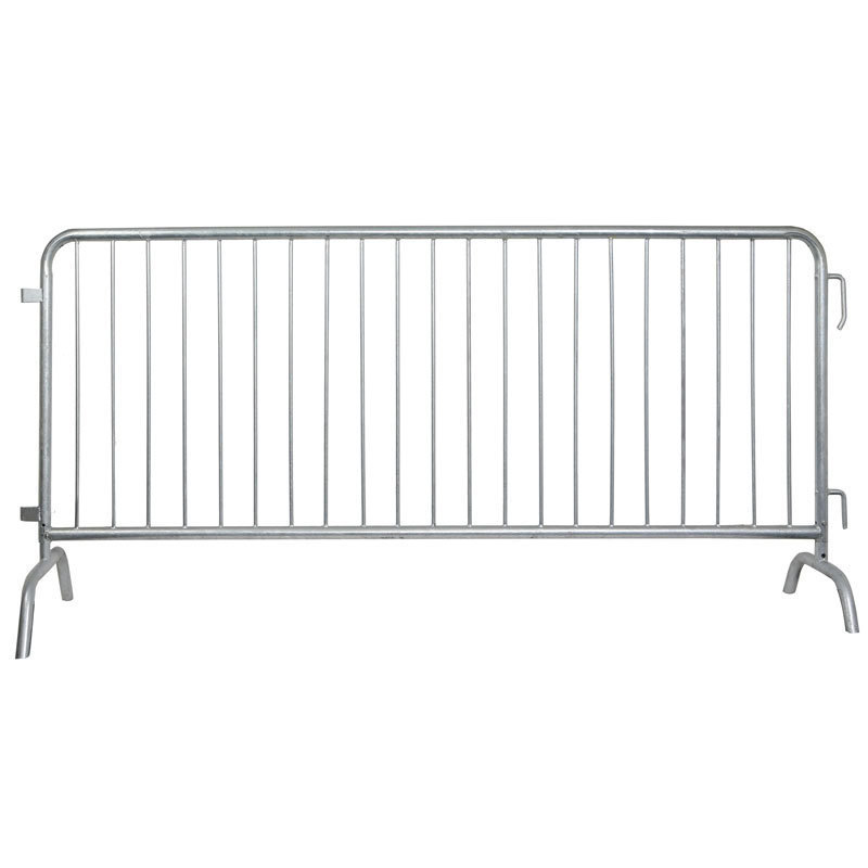 1.1*2.2m Temporary Fencing / Portable Metal Steel Barricade / Road Traffic Crowd Control Safety Barrier Hot Sale