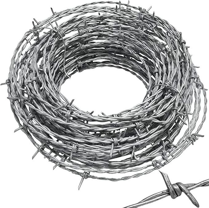 Hot selling cheap Galvanized Traditional barb fence roll barbed galvanized concertina wire