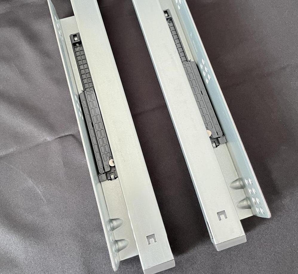 Customize Single Extension Soft Close Concealed Undermount Slides Telescopic Rails Drawer Slide