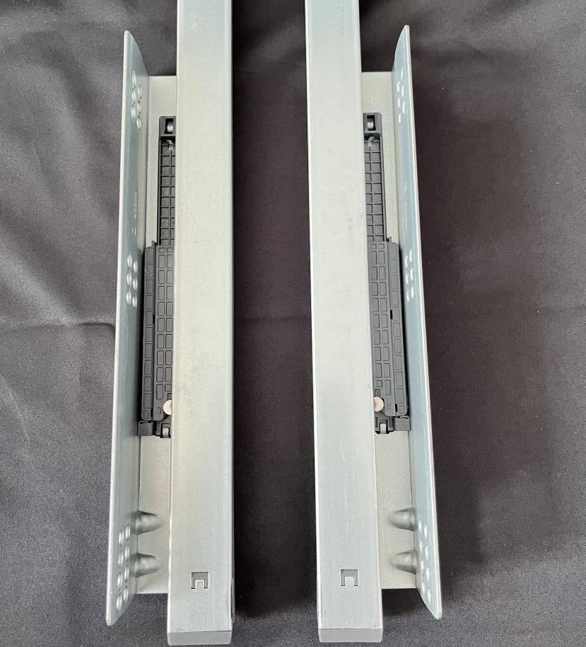 Customize Single Extension Soft Close Concealed Undermount Slides Telescopic Rails Drawer Slide