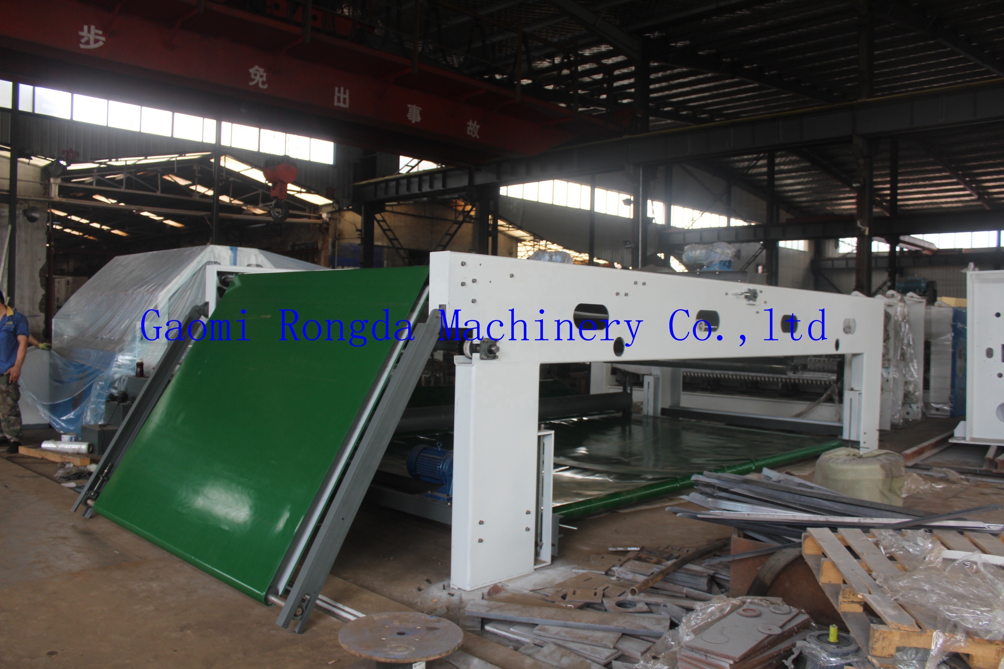 cross lay-per / non woven wadding production line / felt / carpet / blanket making machine