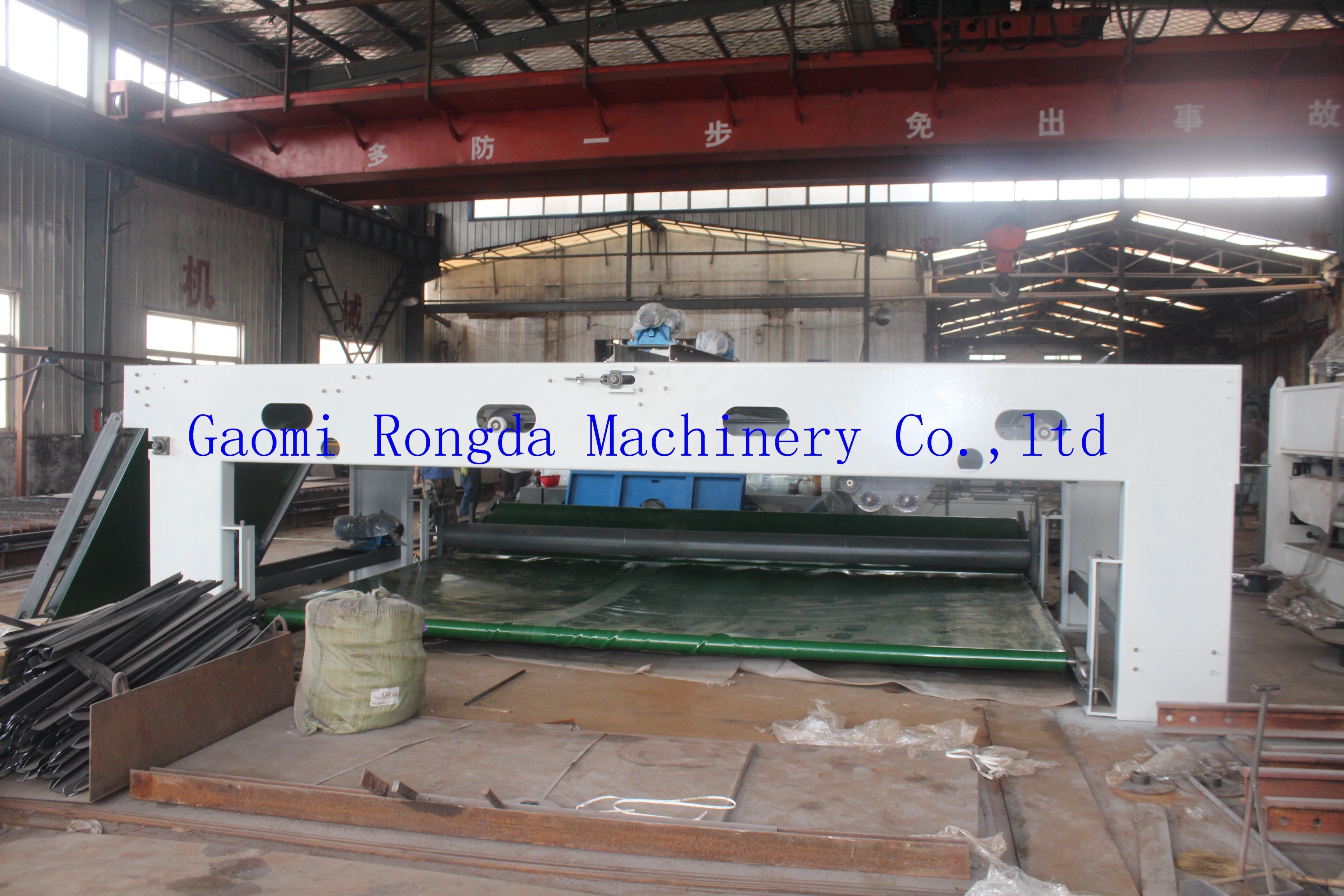 cross lay-per / non woven wadding production line / felt / carpet / blanket making machine