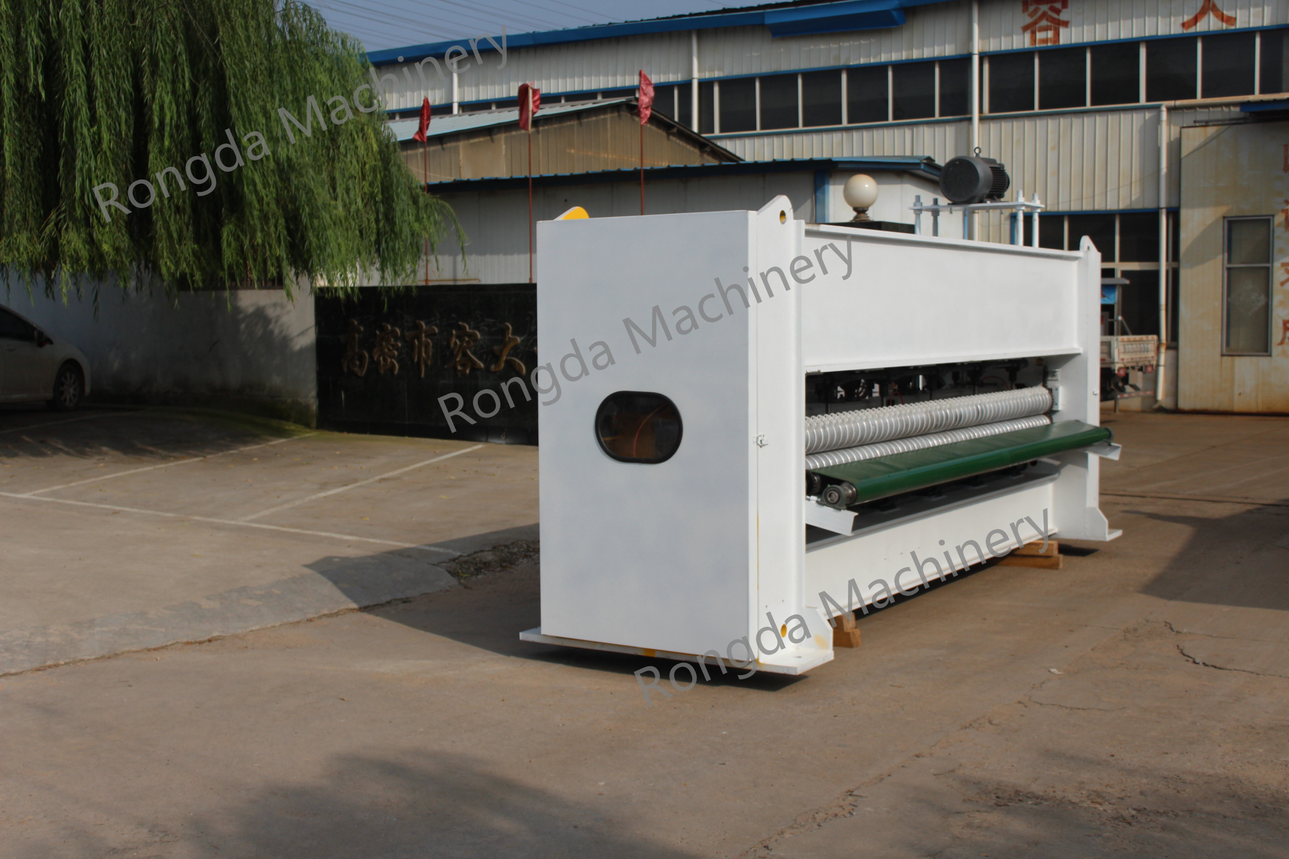 Cotton waste / textile waste hard and soft blanket felt making / non woven punching machine