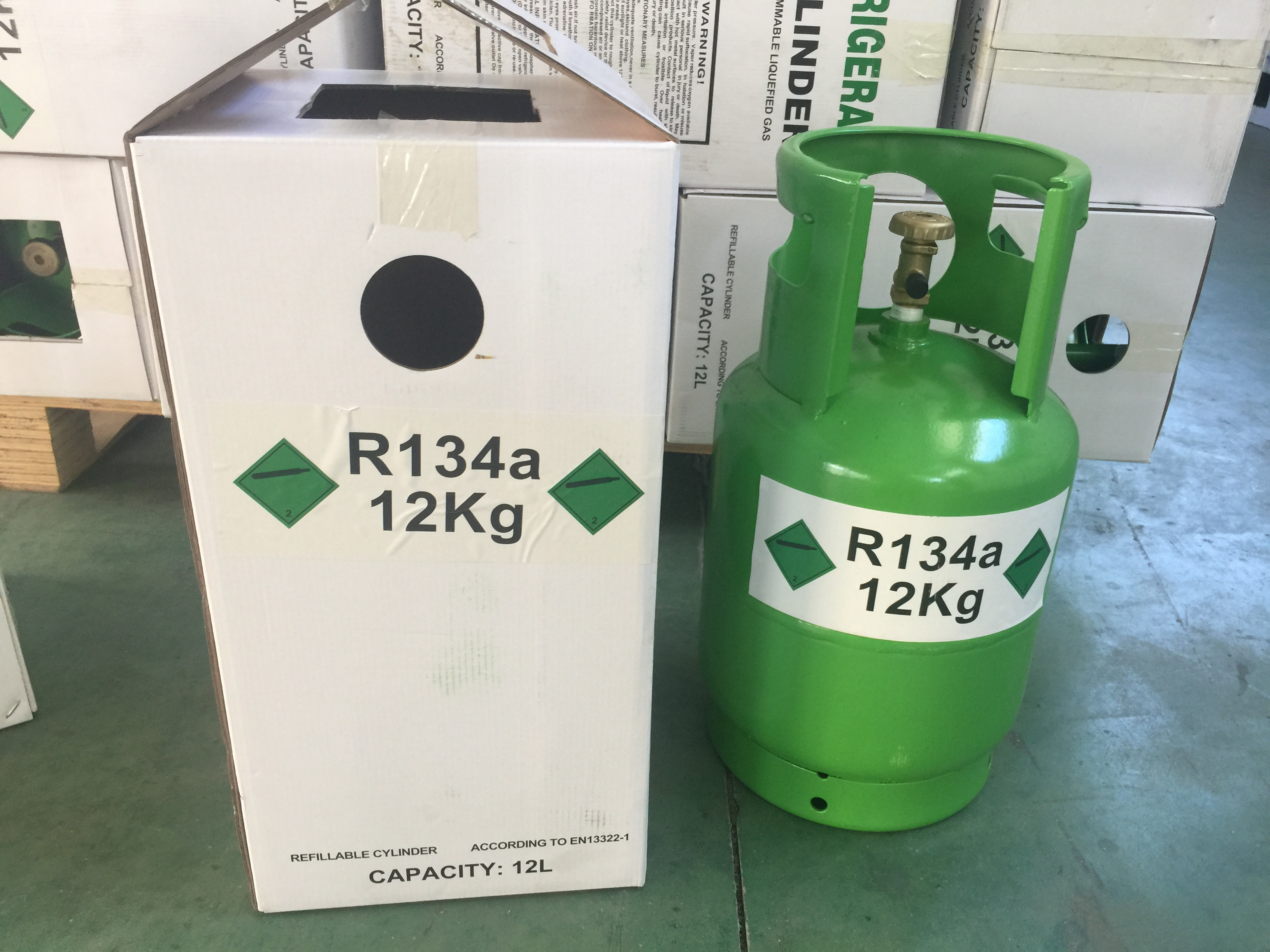 Refrigerant Gas R134A Price Showroom 12KG