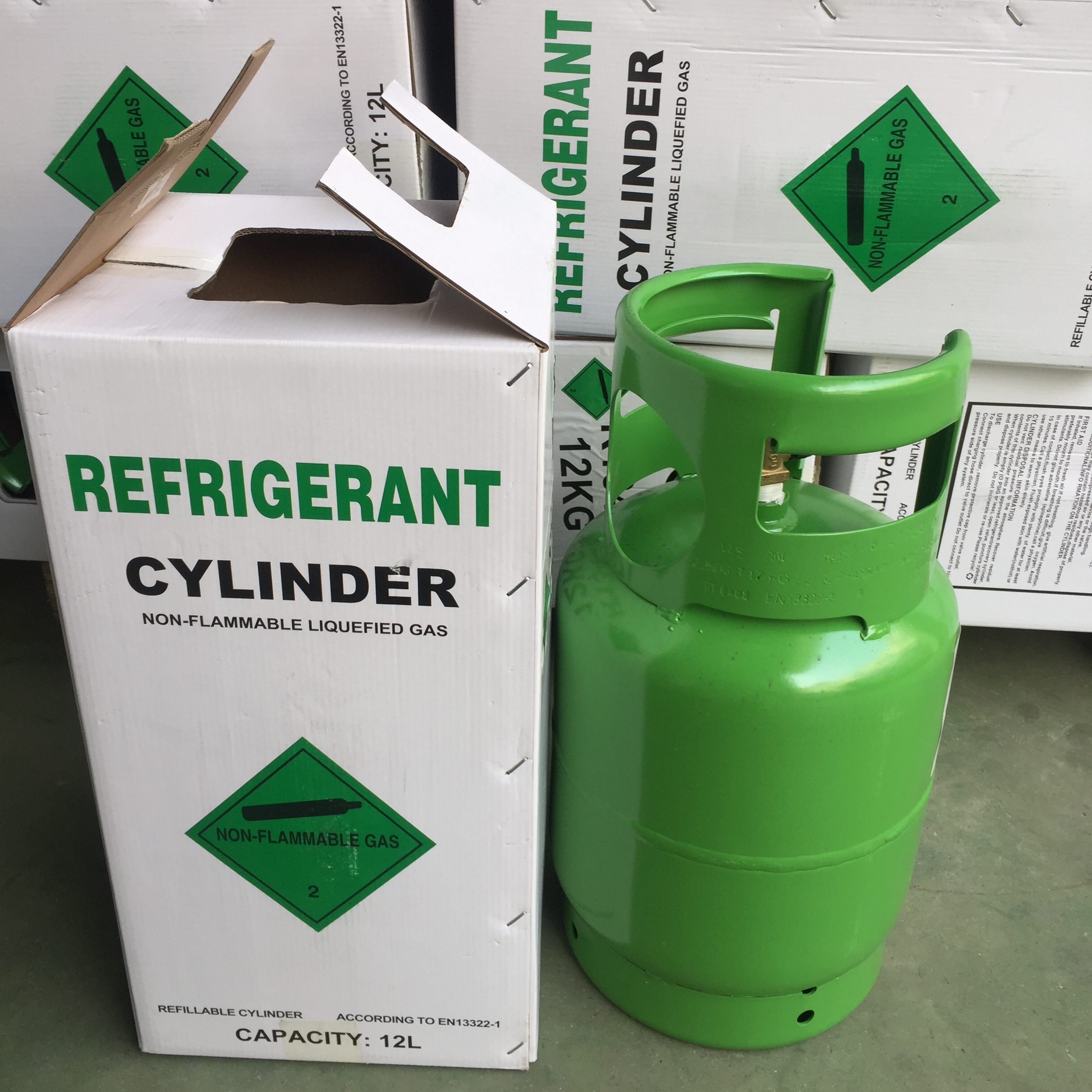 Refrigerant Gas R134A Price Showroom 12KG