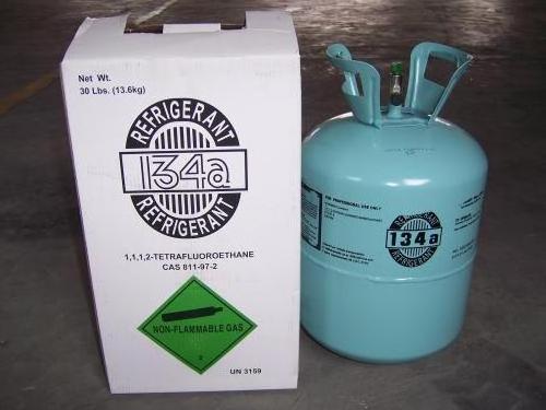 R134a Hfc-134a/r134a Harp Refrigerant Gas Packed In 30lb 13.6kg