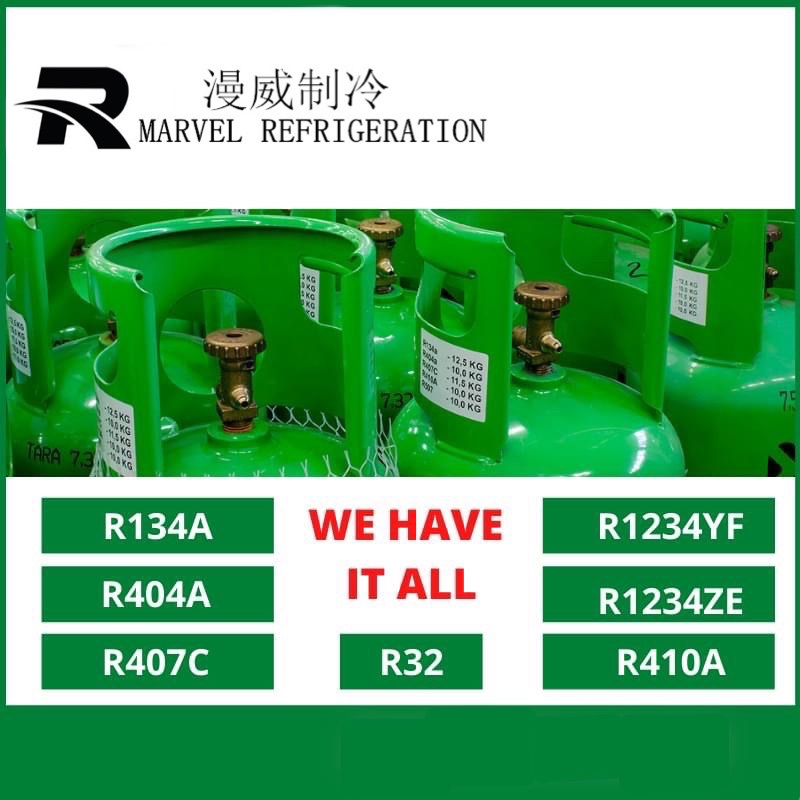 R134A Refrigerant 12KG Cylinder Gas Top Quality Precision