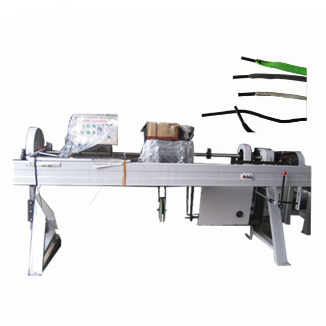 High Speed semi-automatic Handle rope shoelace Tipping machine