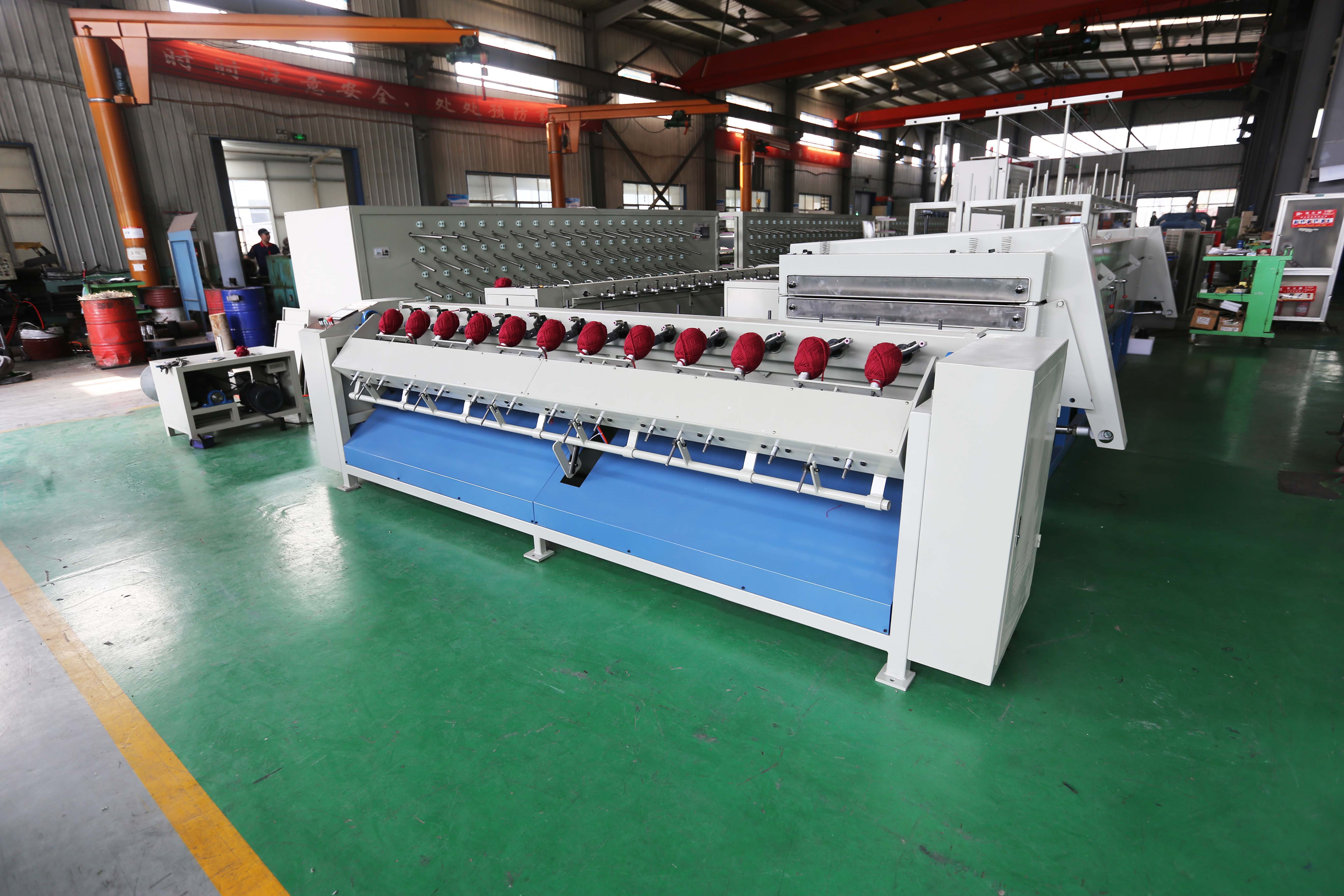 Yarn ball rewinding machine woolen yarn rope winding machine