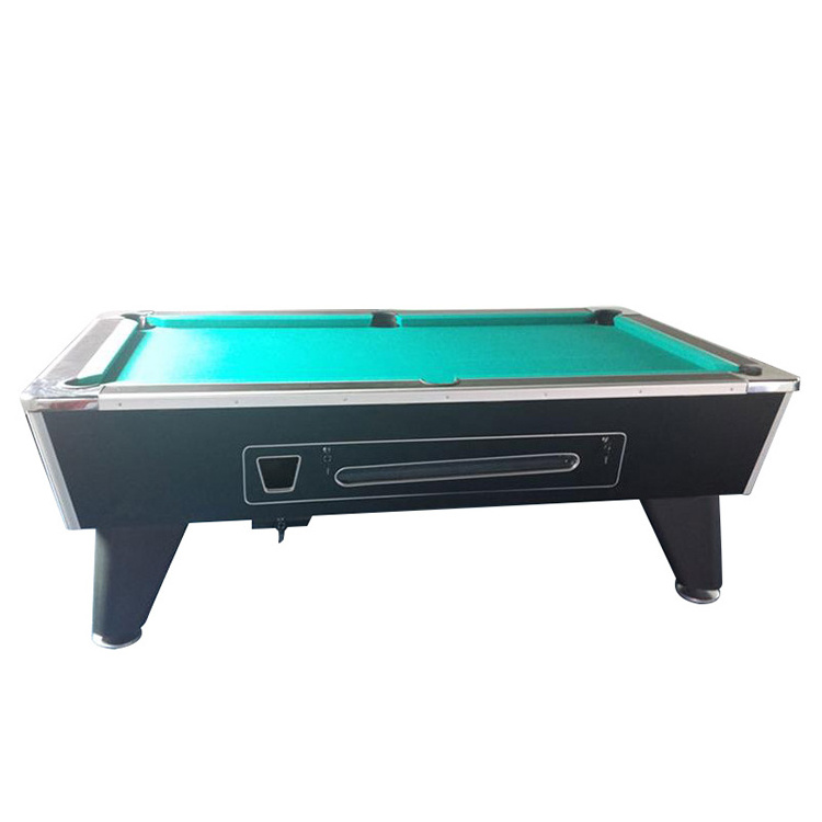 Manufacture factory cheap slate stone marble 7ft 8ft 9ft token coin operating Pool  Billiard Table