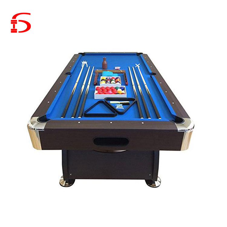 Super Big Wooden cheap pool table for Family Table Sport Game