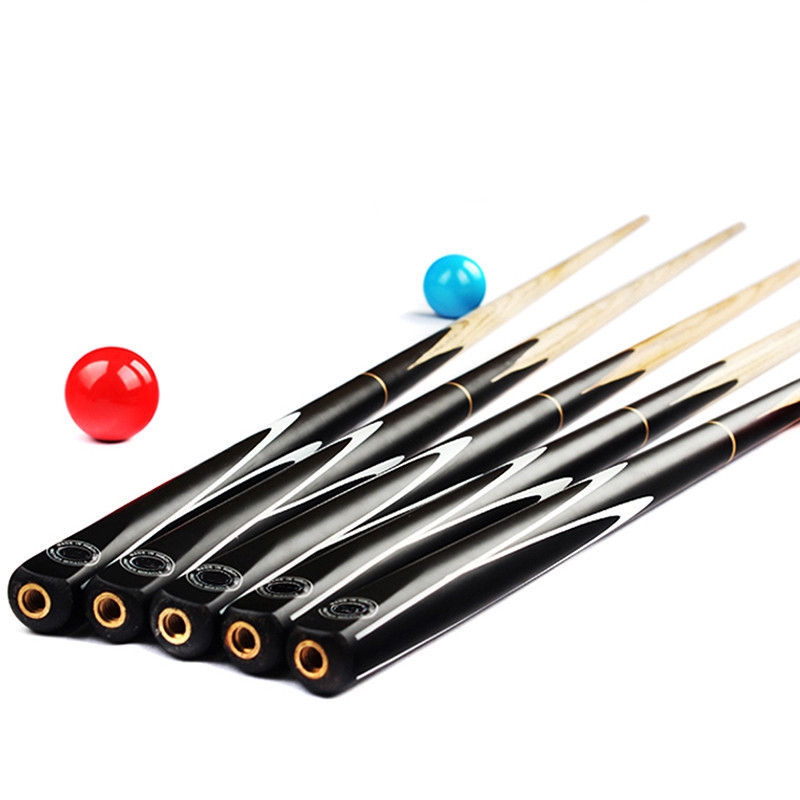 High Quality China Handmade 3/4 or 1/2  joint Maple wood Snooker and billiard cue pool cue manufacturer