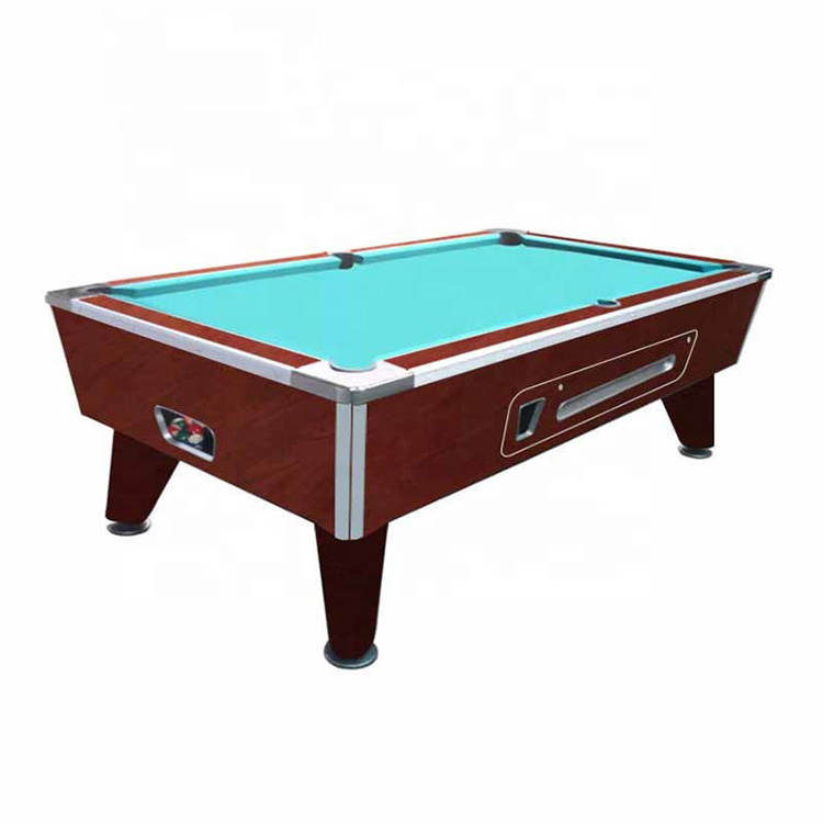 Manufacture factory cheap slate stone marble 7ft 8ft 9ft token coin operating Pool  Billiard Table