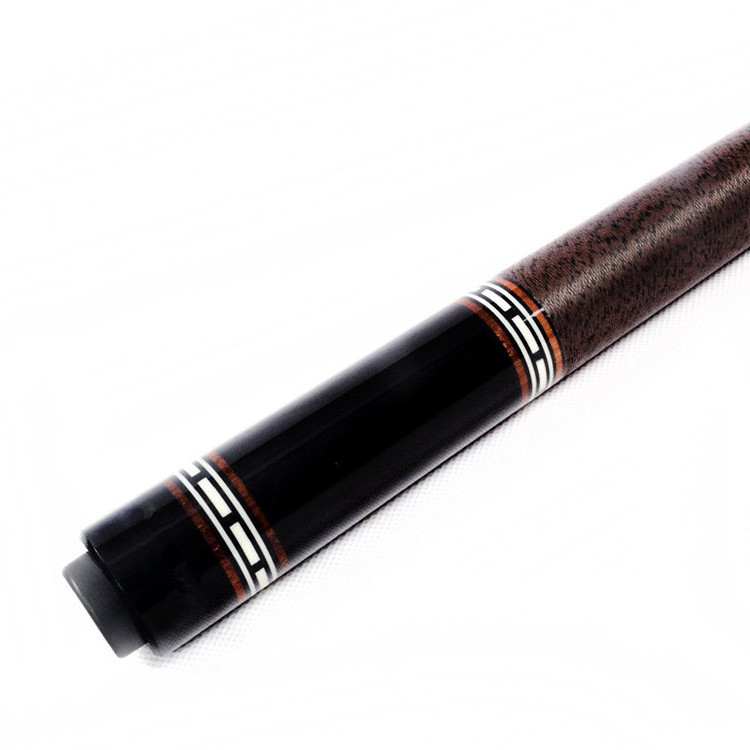 Handmade Ebony and Maple Wood 1/2 Jointed Billiard Pool Cue