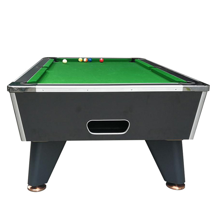 Manufacture factory cheap slate stone marble 7ft 8ft 9ft token coin operating Pool  Billiard Table