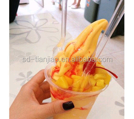 mango flavor soft  serve ice cream powder