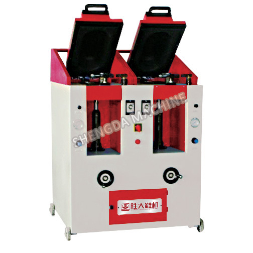 SD-702 pneumatic rubber shoe sole press attaching machine for sports shoes