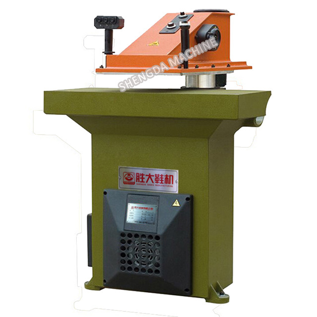 25ton clicker press hydraulic swing arm cutting machine clicker press die cutting press machine