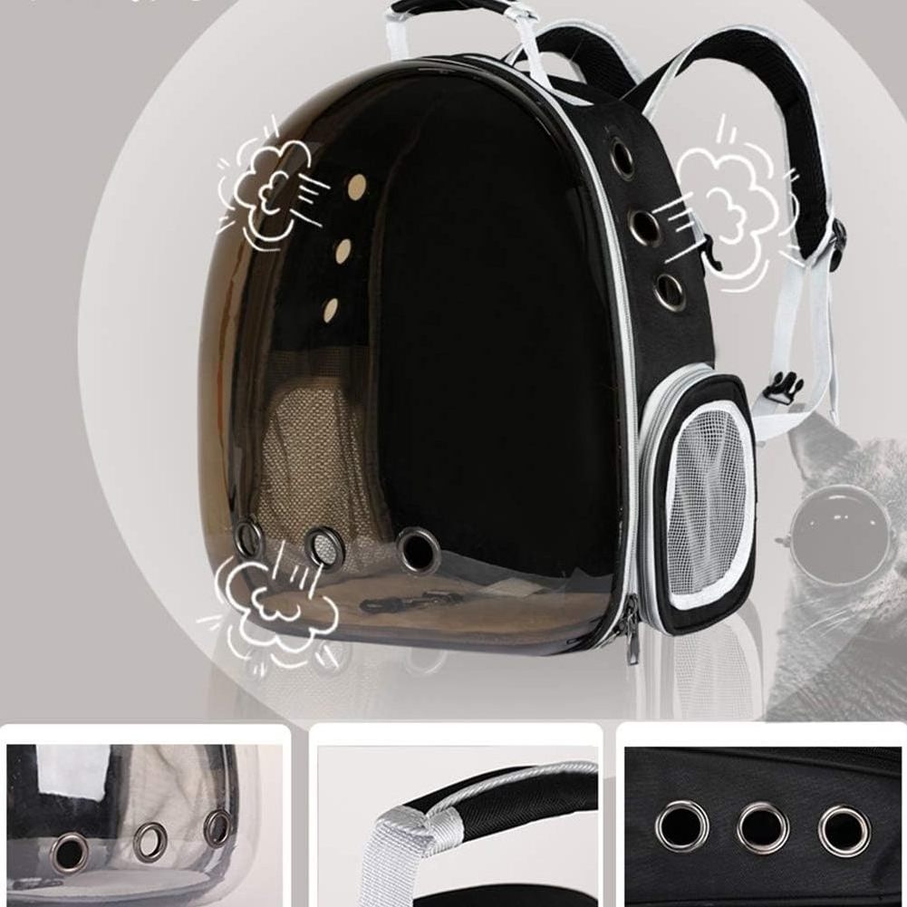 Cat Bag Pet Backpack Out Portable Transparent Capsule Pet Bag Out Cat Supplies Breathable Shoulder Bag