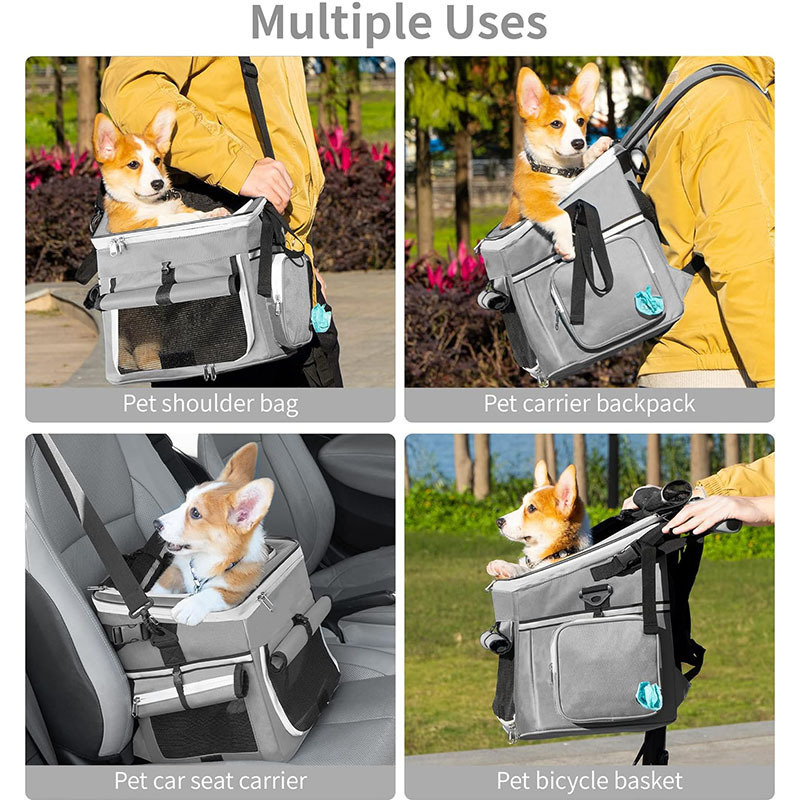 Bicycle pet bag outdoor travel pet backpack dog car front pet carrier travel product