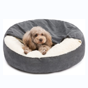 Fluffy cushion pet bed cat nest blankets design pet soft plush warmth luxury bed for dogs