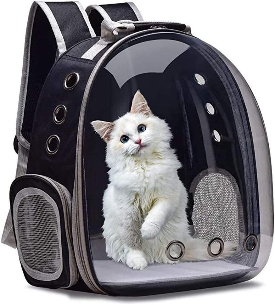 Cat Bag Pet Backpack Out Portable Transparent Capsule Pet Bag Out Cat Supplies Breathable Shoulder Bag