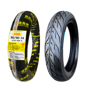 High quality 90/90-14 motorcycle tire with one year warranty with ISO9001 ,CCC , DOT , E-MARK