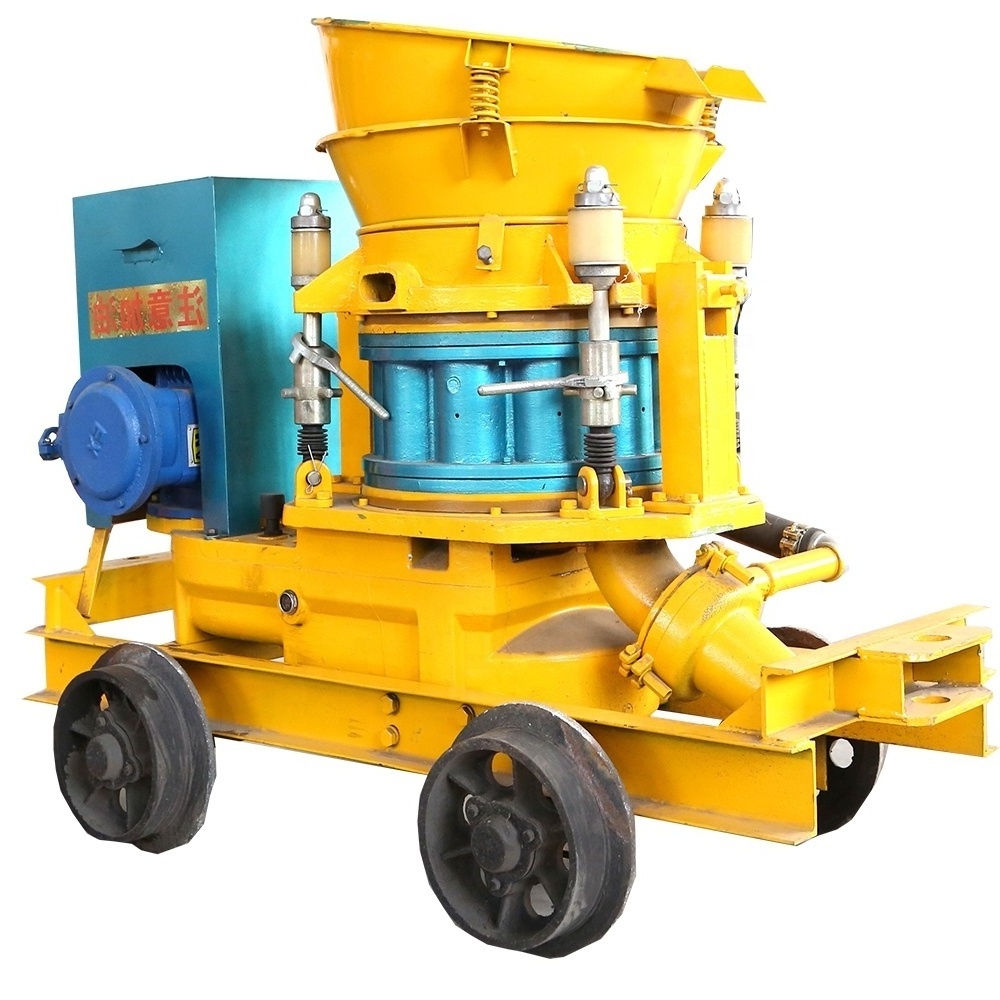 Gunite shotcrete spraying machine wet and dry  concrete shotcrete equipment machine for sale