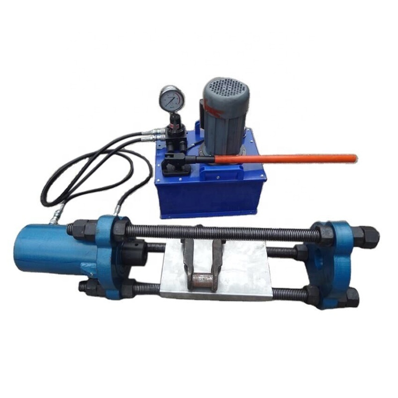 Electric pump hydraulic track pin changer /  Excavator maintenance machinery