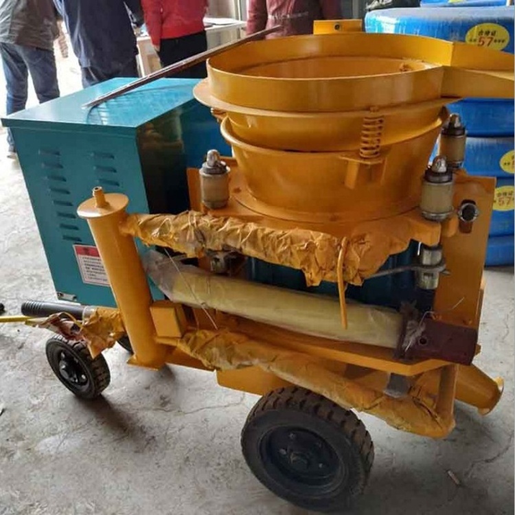 Gunite shotcrete spraying machine wet and dry  concrete shotcrete equipment machine for sale