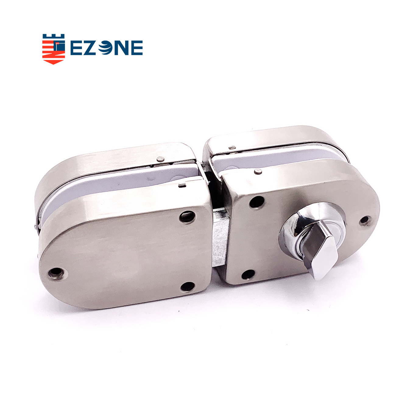 Wholesale steel double side sliding glass door lock Sliding shower Glass Door Locks with Key