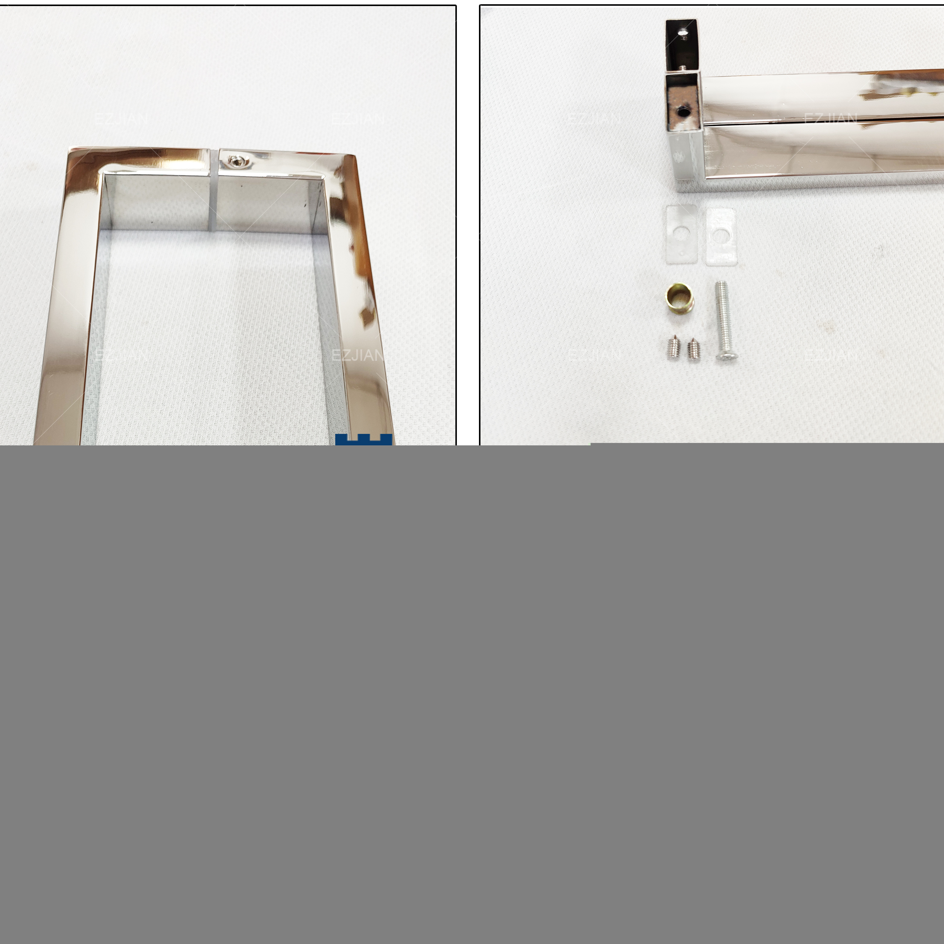 High quality glass door pull handle gate door handle