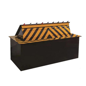 Traffic Road Spike Barriers Block Hydraulic Automatic Remote Control Rising Parking Blockers