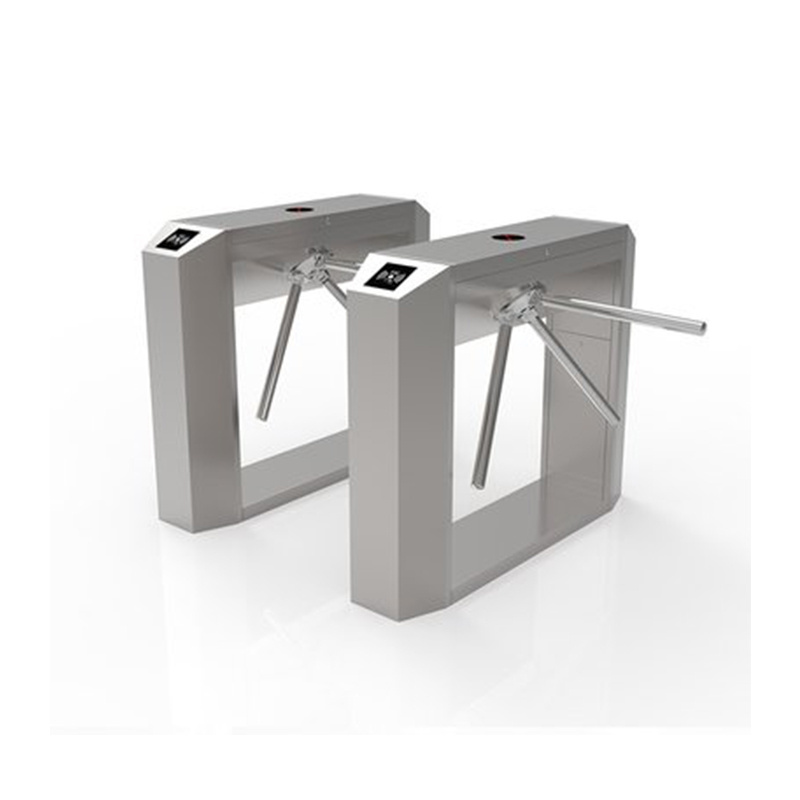 tripod turnstile gate swing barrier Bridge type three roller gate Supports card swiping remote control and facial recognition