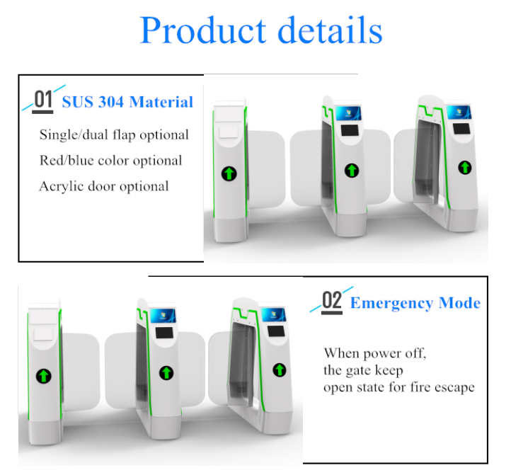 Kindergarten Swing Turnstile Barrier Gate for Kids Children Playground Park Pedestrian Gate School Access Control System