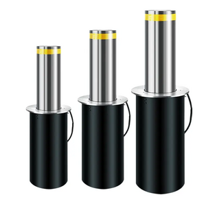 High Quality Wholesale security road blocker automatic retractable hydraulic driveway bollard