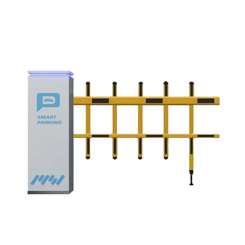 dc motor 24v  boom barrier gate with retractable portable automatic 6 meter