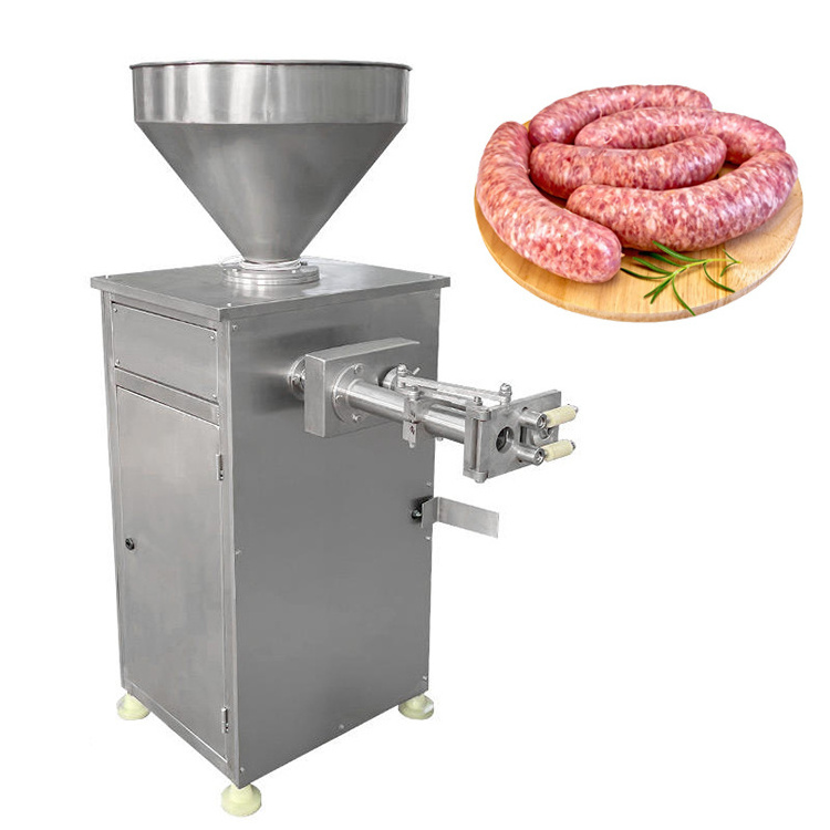 Factory Automatic Stainless Steel Sausage Making Machine Industrial Sausage Stuffer Maker Machine