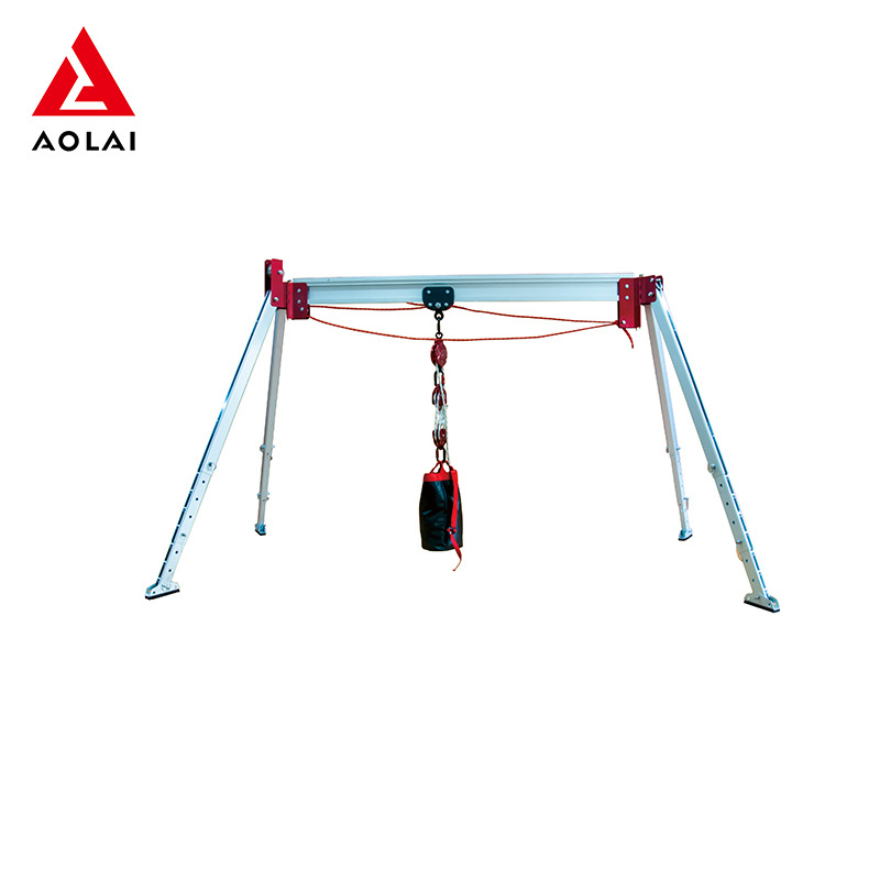 Telescopic electric tripod lifting hoist tripod Safety rescue Lifting Tripod