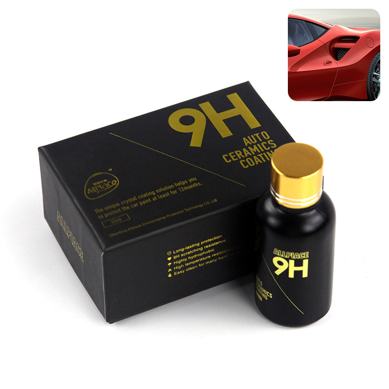 All Nano Ceramic 9H coating for cars Super Hydrophobic Stain Repellent Nano Coating