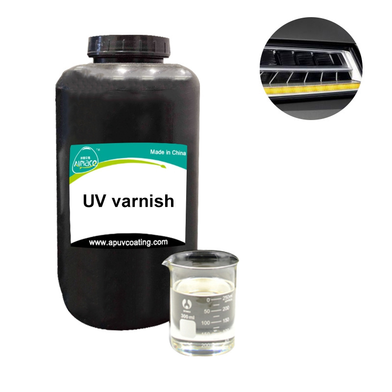 Headlight Restoration Liquid UV Automotive Varnish UV Car Headlight Varnish